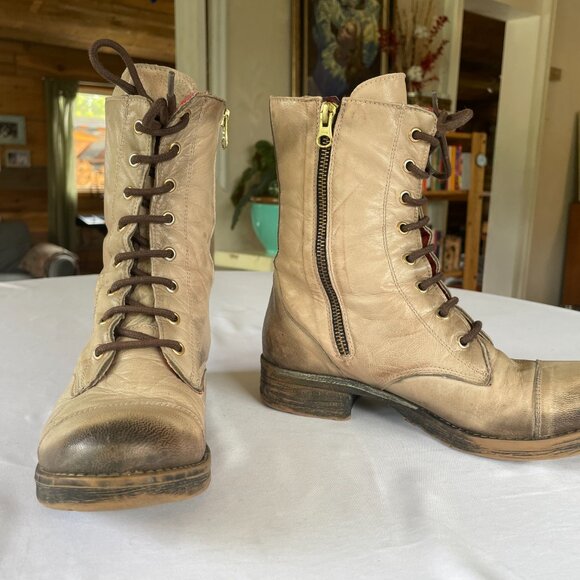 David Tyler Combat Boots - Picture 3 of 16
